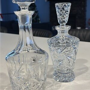 Elegant Crystal Decanters